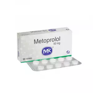 METOPROLOL X50mg MK X30 TABLETAS