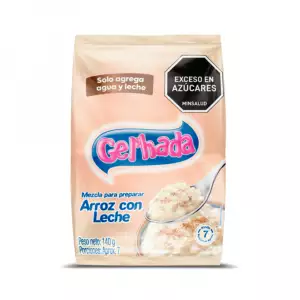 MEZCLA ARROZ CON LECHE GELHADA X140g