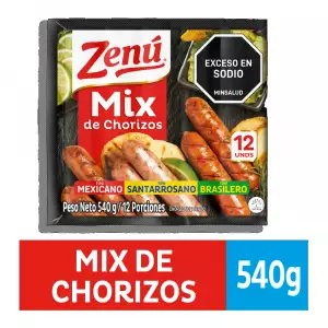 MIX CHORIZO ZENU X540g