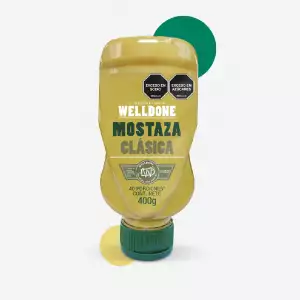 MOSTAZA COMAPAN WELLDONE CLASICA X400g