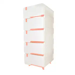 MUEBLE LUXURY PLAST LUJO PEQUEÑA 5 NIVELES ORO ROSA