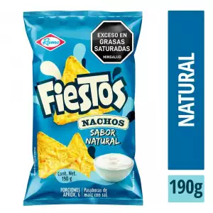 NACHOS FIESTOS NATURAL X190g