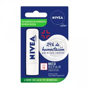 NIVEA PROTECTOR LABIAL MED REPAIR X4.8g