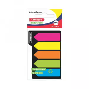 NOTAS OE BANDERITAS COLORES 372