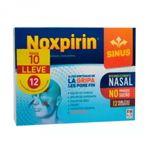 NOXPIRIN SINUS PAGUE 10 LLEVE 12
