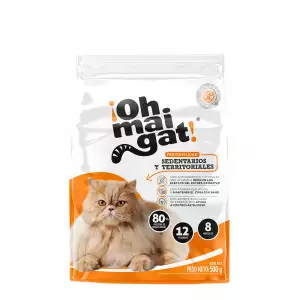 OHMAIGAT GATITOS SEDENTARIOS X500g
