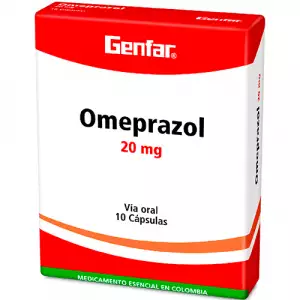 OMEPRAZOL X20mg GF X10 CAPSULAS