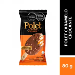 PALETA POLET CARAMELO CROCANTE X90 GR