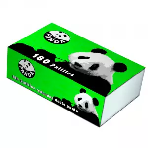 PALILLO PANDA REDONDO BAMBU X180u