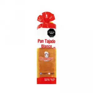 PAN COUNTRY BLANCO TAJADO X520g