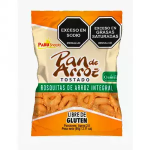PAN DE ARROZ INTEGRAL X6g
