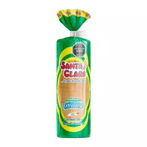 PAN SANTA CLARA MANTEQUILLA X550g