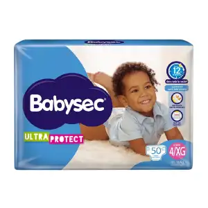 PAÑAL BABYSEC ULTRAPROTECT 4XG X50un