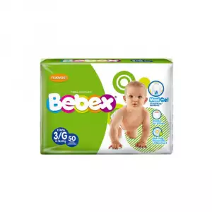 PAÑAL BEBEX ETAPA 3 GRANDE X50un