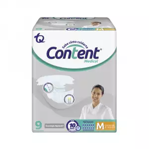 PAÑAL CONTENT MEDICAL TM X9u