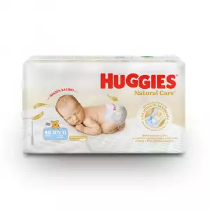 PAÑAL HUGGIES NATURAL CARE RECIEN NACIDO X40u