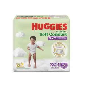 PAÑAL HUGGIES PANTS SOFT COMFORT XG ETAPA 4 X24 UND