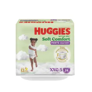 PAÑAL HUGGIES PANTS SOFT COMFORT XXG ETAPA 5 X24 UND
