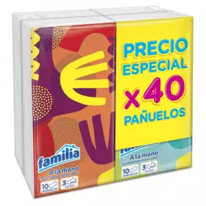 PAÑUELO FAMILIA X4 X10u PRECIO ESPECIAL