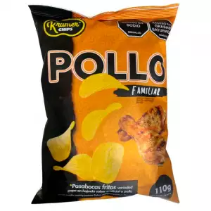 PAPA KRUMER CHIPS POLLO X110g