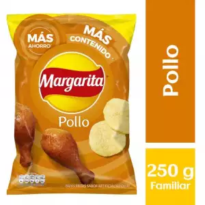 PAPAS MARGARITA POLLO XXL X250g