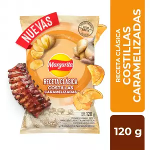 PAPAS MARGARITA RECETA CLASICA COSTILLA X120g