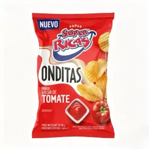 PAPAS SUPER RICAS ONDITAS TOMATE X105g
