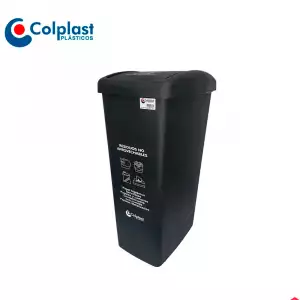 PAPELERA COLPLAST NEGRO 55L