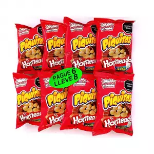 PASABOCAS PIQUITO PAGUE 6 LLEVE 8 17g
