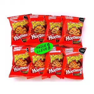 PASABOCAS PIRROSQUITAS PAGUE 6 LLEVE 8 17g