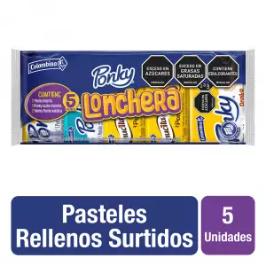 PASTELITOS PONKY LONCHERA X165g - Mercado Zapatoca