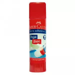 PEGANTE BARRA PEGA BIEN FABER CASTELL X40gr