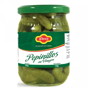PEPINILLOS ALFRESCO X250g