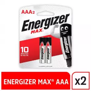 PILA ENERGIZER MAX AAA X2u