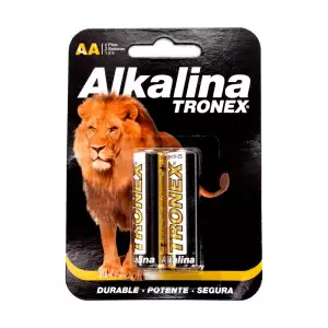 PILA TRONEX ALCALINA AA BLISTER X2