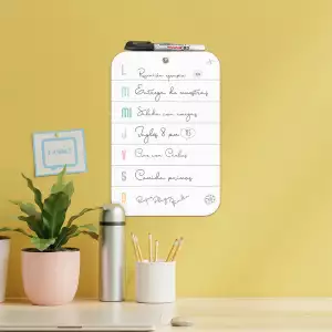 PLANEADOR SEMANAL ALFRA 20X30 GRATIS MARCADOR BORRABLE