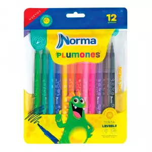 PLUMON LAVABLE NORMA PUNTA BALA X12u