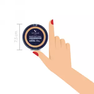 POLVO COMPACTO VOGUE NATURAL CANELA