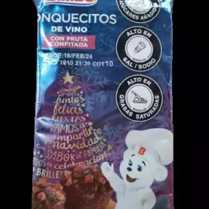 PONQUE NAVIDEÑO BIMBO VINO X72g