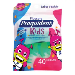 PROQUIDENT FLOSSERS KIDS X40un