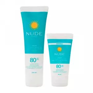PROTECTOR SOLAR NUDE SPF80 X120ml +40ml