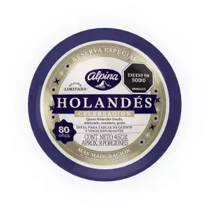 QUESO NAVIDAD ALPINA HOLANDES AZUL X450g