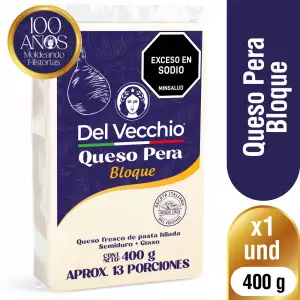 QUESO PERA DEL VECCHIO BLQ X400g