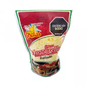 QUESO STELAR MOZARELLA RALLADO X300g