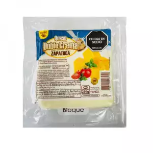 QUESO ZAPATOCA DOBLE CREMA ENTERO X230g
