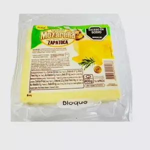 QUESO ZAPATOCA MOZARELLA ENTERO X400g