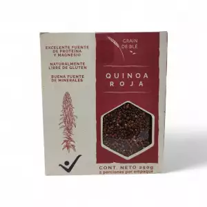 QUINUA MUNDO ORGANICO ROJA X250g