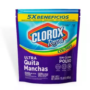 QUITAMANCHAS CLOROX ROPA COLOR DOY PACK X450g