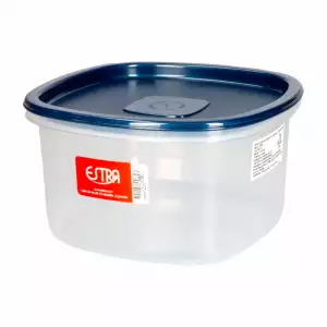 RECIPIENTE ESTRA PLUS CUADRADO AZUL N 2.5L