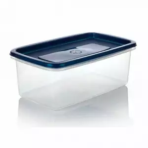 RECIPIENTE ESTRA PLUS RECTANGULAR AZUL 2L